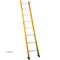 Bauer Ladder Straight Ladder, Fiberglass, 375 lb Load Capacity 33112 - alternate 1